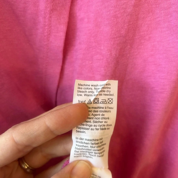 J Crew Tie Back Tank top pink size XS - Picture 8 of 8